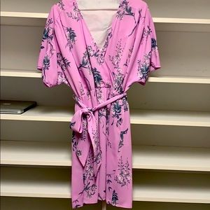 Leith Floral Belted Dress